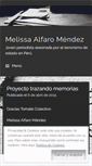 Mobile Screenshot of melissaalfaromendez.wordpress.com