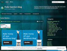 Tablet Screenshot of fegarlo.wordpress.com