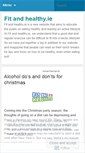 Mobile Screenshot of fitandhealthyie.wordpress.com