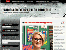 Tablet Screenshot of patriciasmeyers.wordpress.com