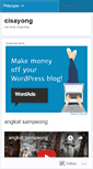 Mobile Screenshot of cisayong.wordpress.com