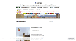 Desktop Screenshot of hispaned.wordpress.com