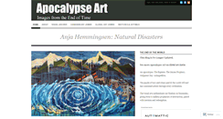 Desktop Screenshot of apocalypseart.wordpress.com