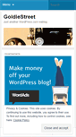 Mobile Screenshot of goldiestreet.wordpress.com