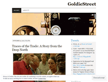 Tablet Screenshot of goldiestreet.wordpress.com