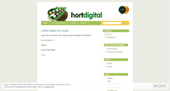 Desktop Screenshot of hortdigital.wordpress.com