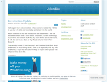 Tablet Screenshot of jsandiko.wordpress.com