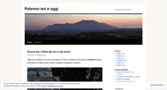 Desktop Screenshot of palermoierieoggi.wordpress.com