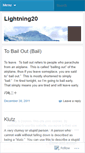 Mobile Screenshot of lightning20.wordpress.com