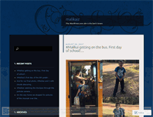 Tablet Screenshot of malikaiz.wordpress.com