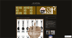 Desktop Screenshot of cafenaif.wordpress.com