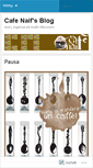 Mobile Screenshot of cafenaif.wordpress.com