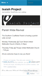 Mobile Screenshot of isaiahprojectwv.wordpress.com