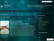 Tablet Screenshot of adiwarna2011.wordpress.com