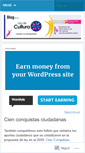 Mobile Screenshot of culturaec.wordpress.com
