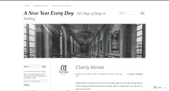 Desktop Screenshot of anewyeareveryday.wordpress.com