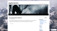 Desktop Screenshot of angelproduction.wordpress.com
