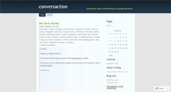 Desktop Screenshot of conversaction.wordpress.com