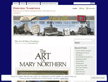 Tablet Screenshot of historicnashville.wordpress.com