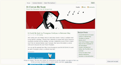 Desktop Screenshot of itcouldbesaid.wordpress.com