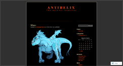 Desktop Screenshot of antihelix.wordpress.com