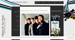 Desktop Screenshot of musicaetv.wordpress.com