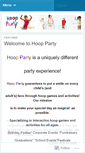 Mobile Screenshot of hoopparty.wordpress.com