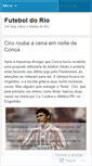 Mobile Screenshot of futeboldorio.wordpress.com