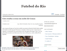 Tablet Screenshot of futeboldorio.wordpress.com