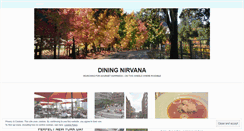 Desktop Screenshot of diningnirvana.wordpress.com