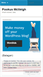 Mobile Screenshot of pookusmcveigh.wordpress.com