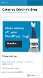 Mobile Screenshot of cakesbycristina.wordpress.com