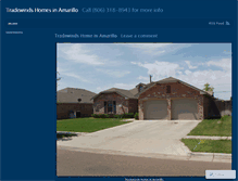 Tablet Screenshot of buysellamarillohomes.wordpress.com