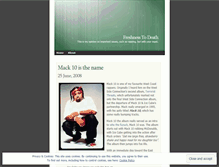 Tablet Screenshot of fr2d.wordpress.com