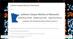 Desktop Screenshot of lcmminnesota.wordpress.com