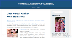 Desktop Screenshot of obatherbalpenyakitkankerkulittradisional.wordpress.com