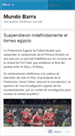 Mobile Screenshot of mundobarra.wordpress.com