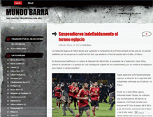 Tablet Screenshot of mundobarra.wordpress.com