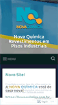 Mobile Screenshot of novaquimica.wordpress.com