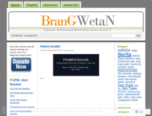 Tablet Screenshot of brangwetan.wordpress.com