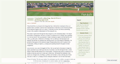 Desktop Screenshot of fastballs.wordpress.com