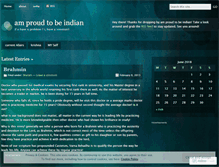 Tablet Screenshot of dilipsm.wordpress.com