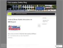 Tablet Screenshot of faanews.wordpress.com