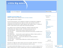 Tablet Screenshot of littlebigadmin.wordpress.com