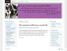 Tablet Screenshot of daughtersofyah.wordpress.com
