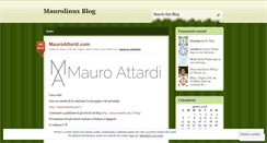 Desktop Screenshot of maurolinux.wordpress.com