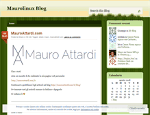 Tablet Screenshot of maurolinux.wordpress.com