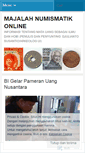 Mobile Screenshot of numisku.wordpress.com