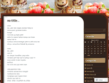 Tablet Screenshot of bundatwinskitchen.wordpress.com