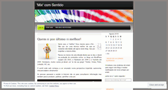 Desktop Screenshot of mixcomsentido.wordpress.com